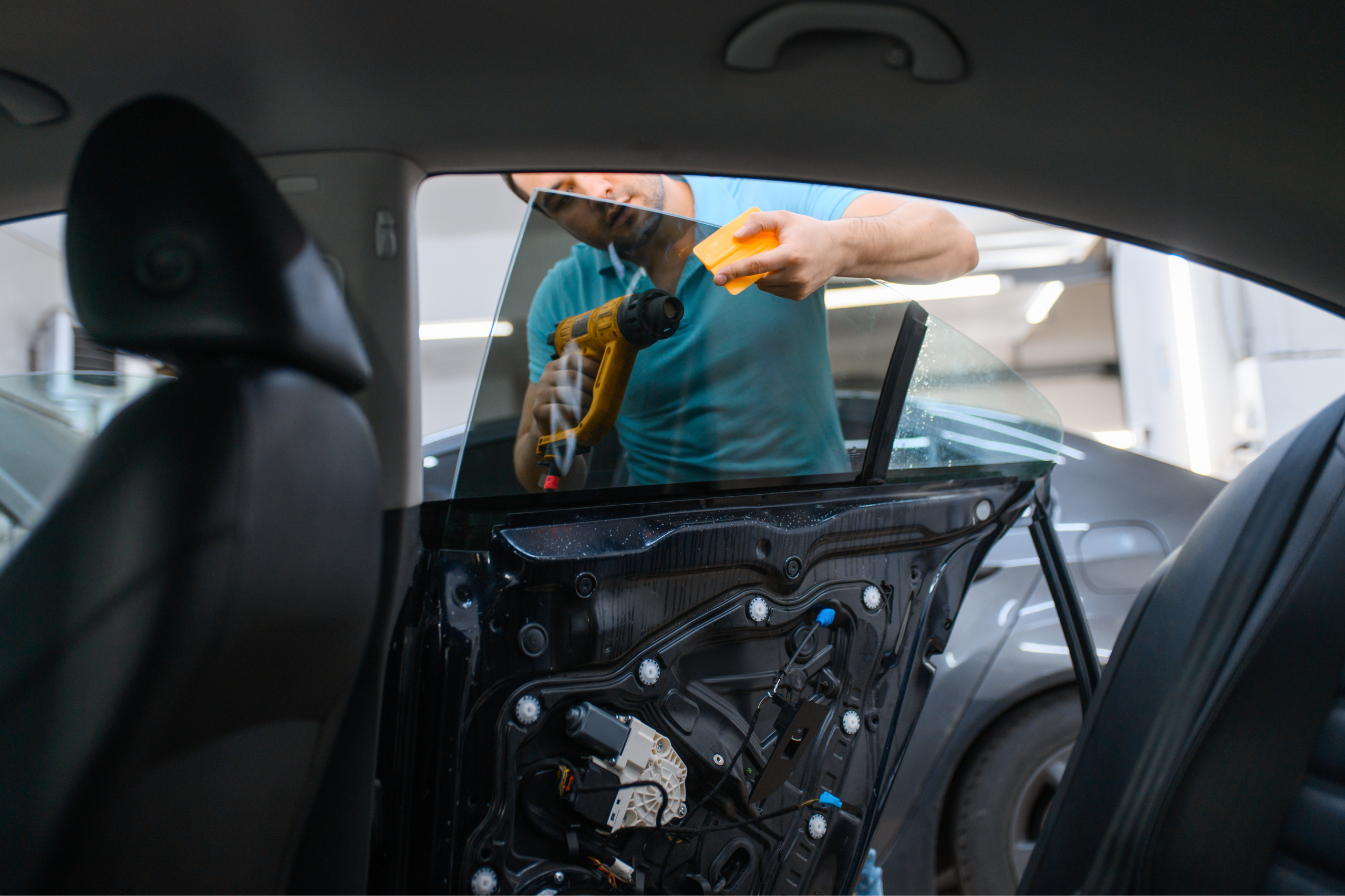 Außen-folierung-Autoscheibe